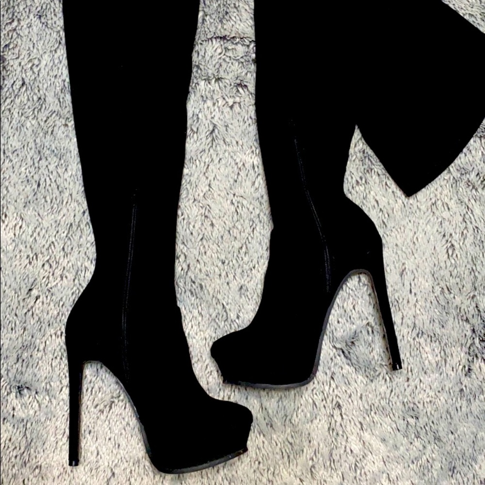Thigh high boots